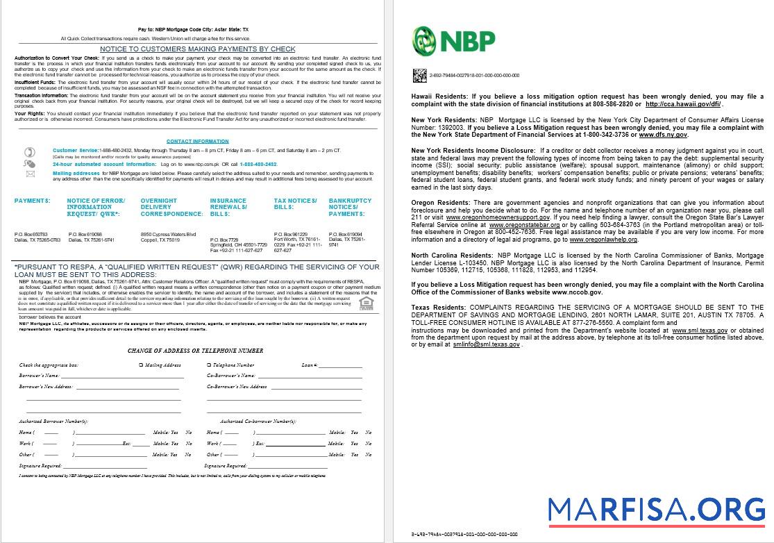 Realistic Pakistan NBP mortgage loan statement in Word and PDF formats , 8 pages 3 4 template